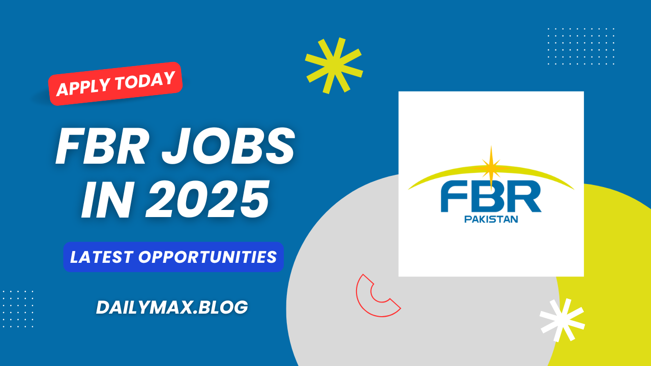 Federal Board of Revenue FBR Jobs in 2025