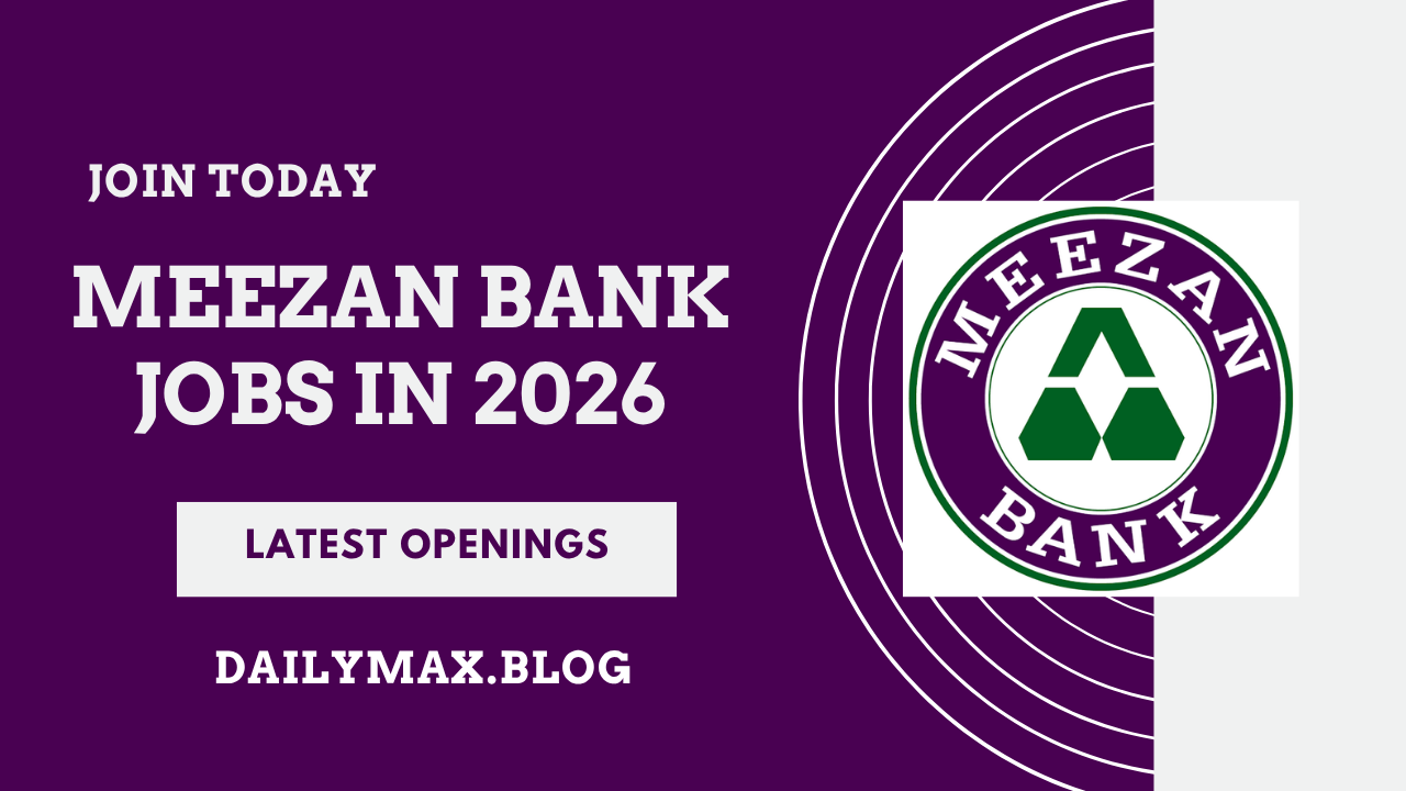 Meezan Bank Jobs in 2026