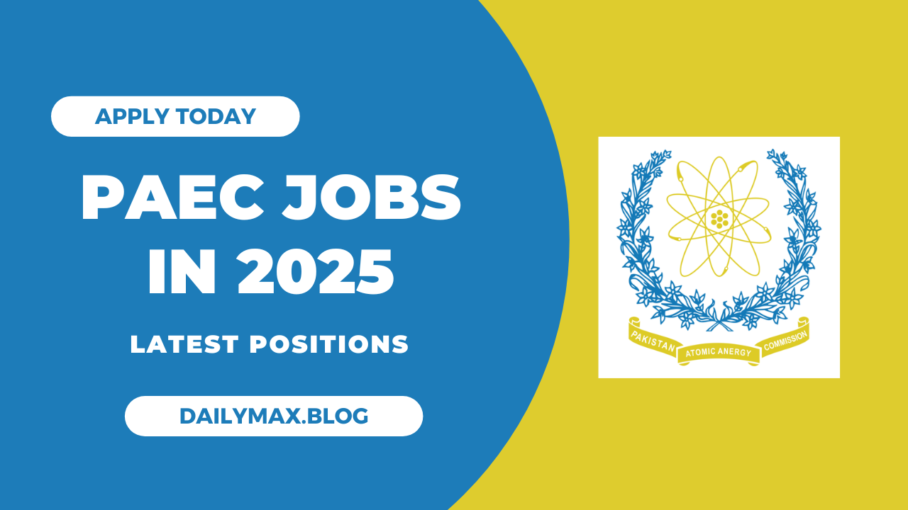 Pakistan Atomic Energy Commission PAEC Jobs in 2025
