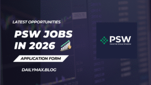 Pakistan Single Window PSW Jobs in 2026